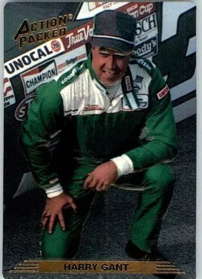 Harry Gant - 1993 Action Packed - #73 - Racing - Racing Card Single