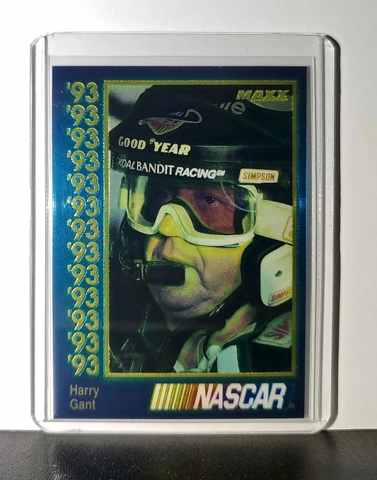 Harry Gant 1993 Maxx Premier Plus Racing #33 NASCAR Card Leo Jackson Motorsports - Racing Card Single
