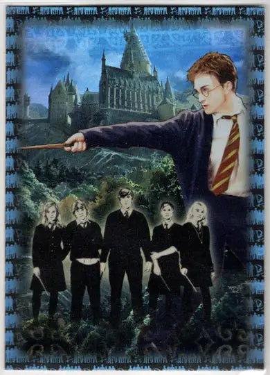 Harry Potter And The Order Of The Phoenix Prismatic Foil Puzzle Card R9 - Entertainment Memorabilia