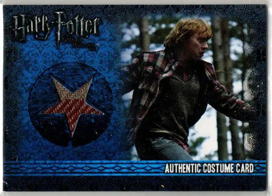 Harry Potter Deathly Hallows Part 1 Costume Card Ci1 Rupert Grint 035/330 - Entertainment Memorabilia