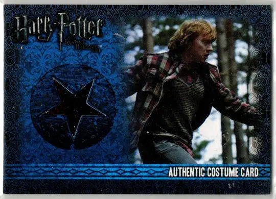 Harry Potter Deathly Hallows Part 1 Costume Card Ci1 Rupert Grint 254/330 - Entertainment Memorabilia
