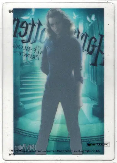 Harry Potter Heroes And Villains Clear Acetate Chase Card 64 Hermione Granger - Non-Sports Card Single