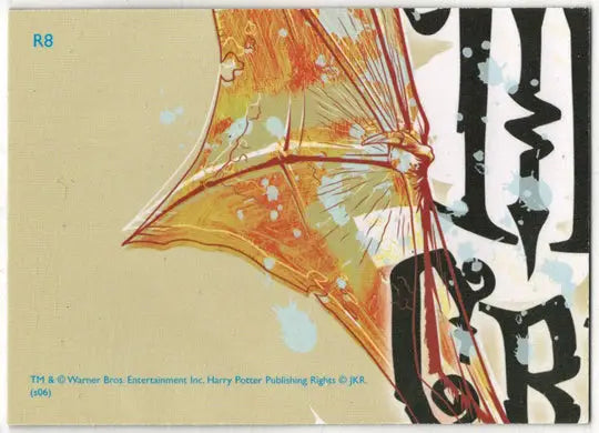 Harry Potter Memorable Moments Prismatic Foil Chase Card R8 Fawkes - Entertainment Card Single