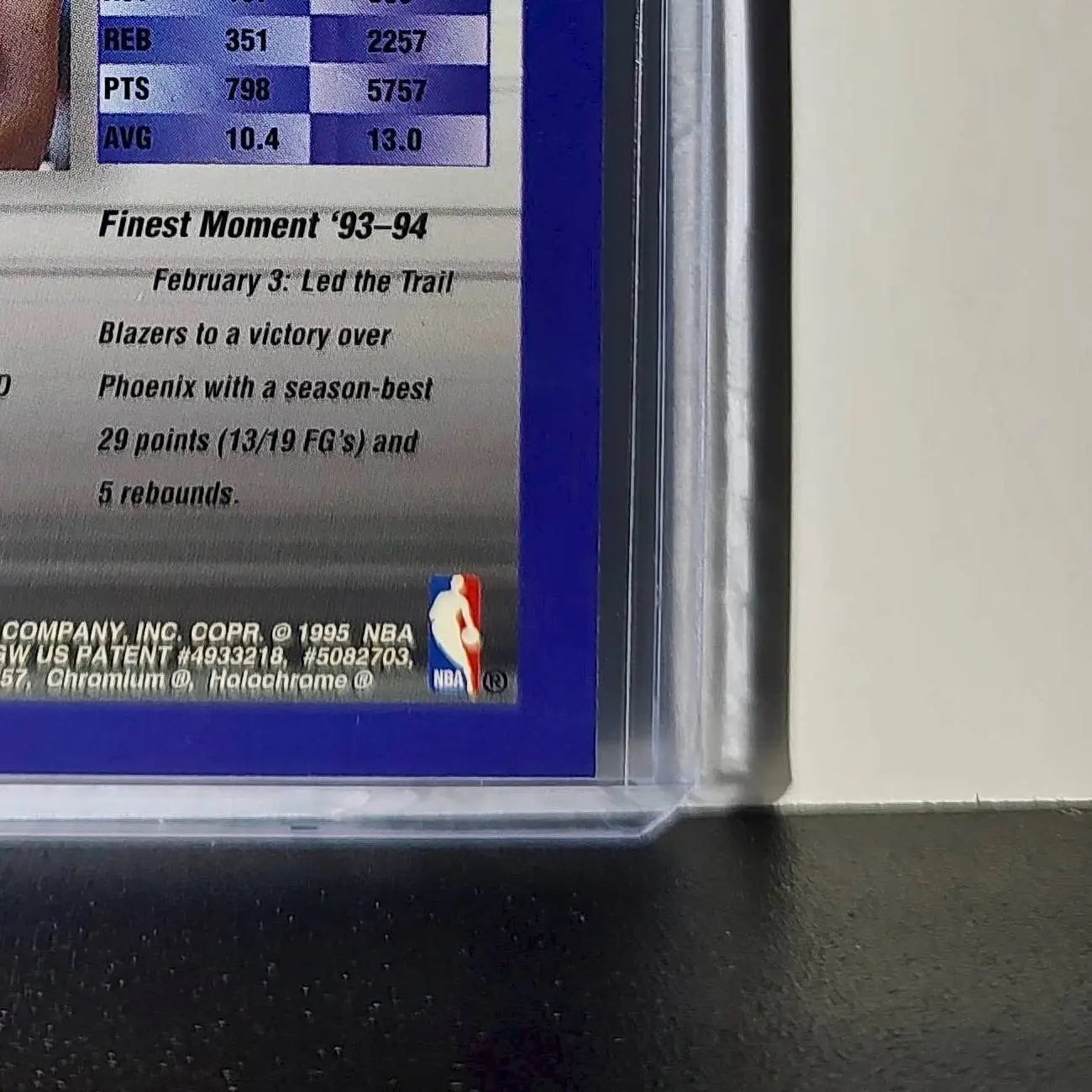 Harvey Grant 1994-95 Topps Finest #329 Basketball Card - Basketball Card Single
