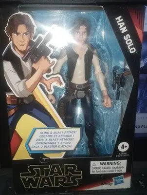 Hasbro Star Wars Han Solo Action Figure Disney Galaxy Of Adventures Lucasfilm - Action Figure & Toy