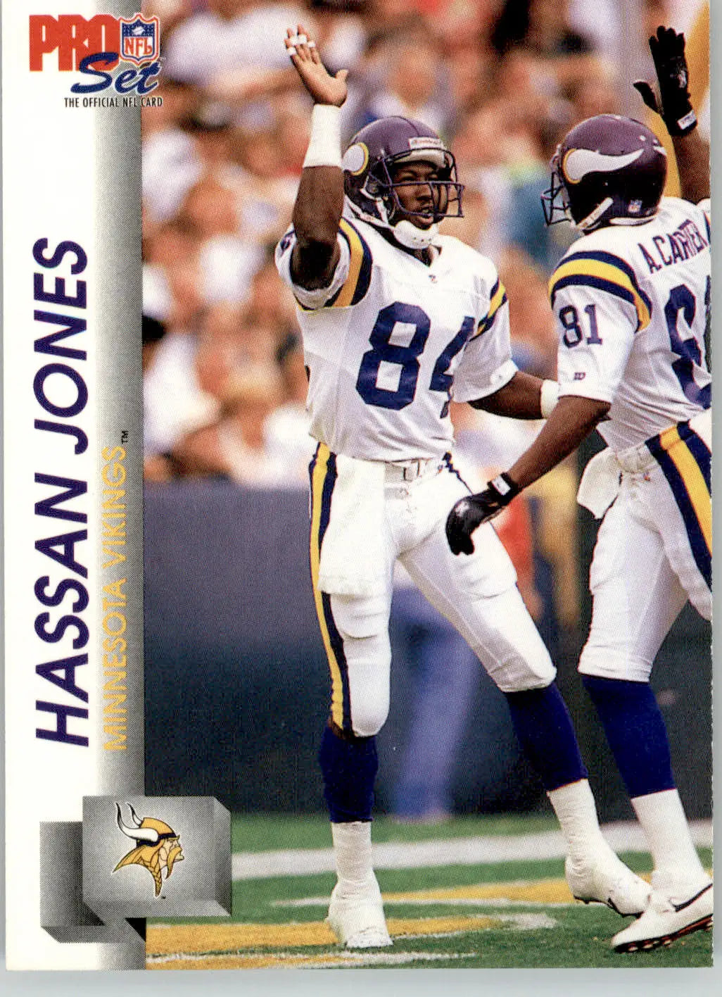 Hassan Jones - 1992 Pro Set - #567 - Football - Football Card Single