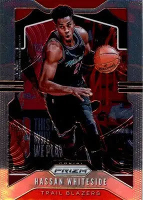 Hassan Whiteside - 2019-20 Panini Prizm - #151 - Basketball - Basketball Card Single