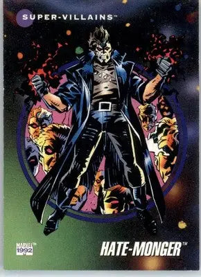 Hate-Monger - 1992 Impel Marvel Universe - NM - #137 - Marvel Card Single