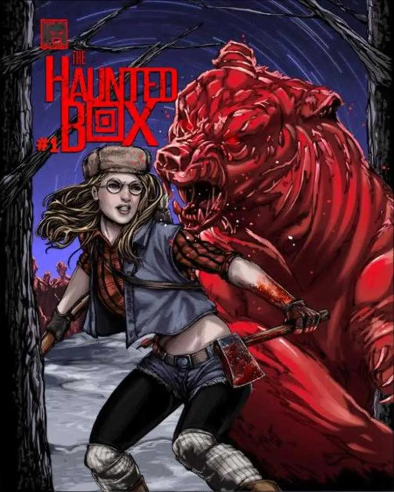 Haunted Box #1 Cover B Jason Ulrich Irsa Hunter Variant (Mature) - Comic Book