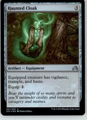 Haunted Cloak - Shadows over Innistrad - 257 - Foil LP Magic: The Gathering