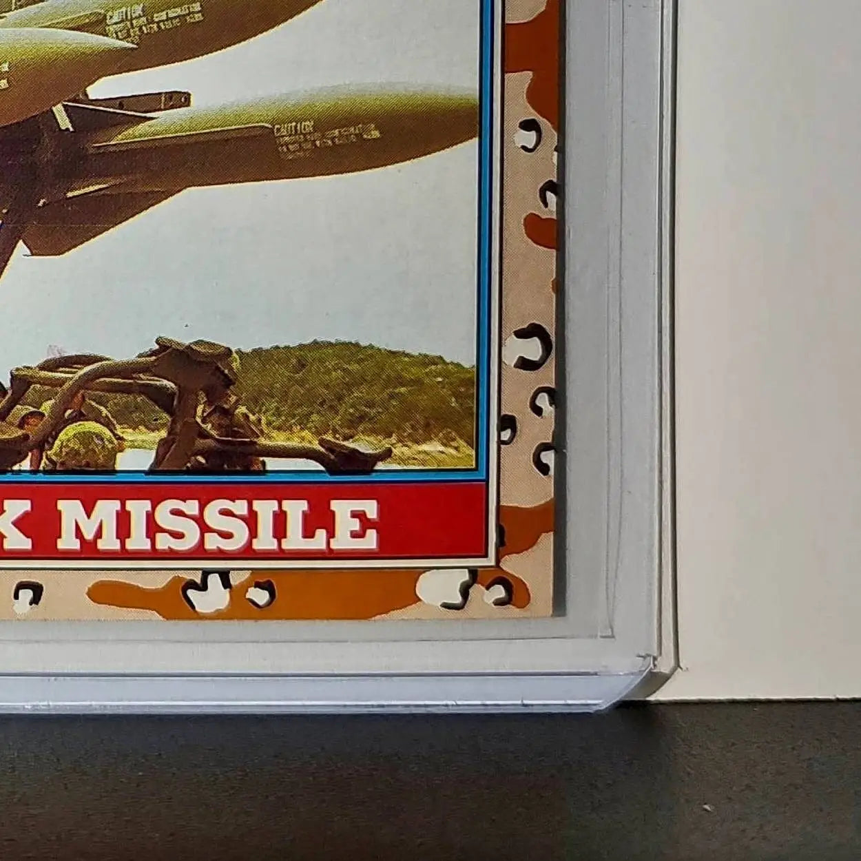 HAWK Missile 1991 Topps Desert Storm #168 Card