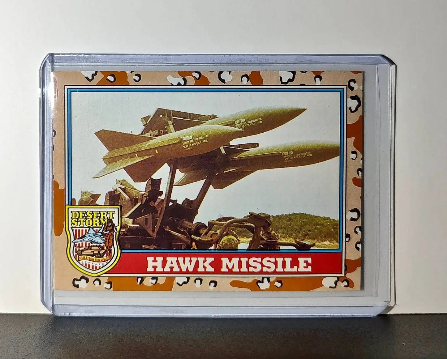 HAWK Missile 1991 Topps Desert Storm #168 Card