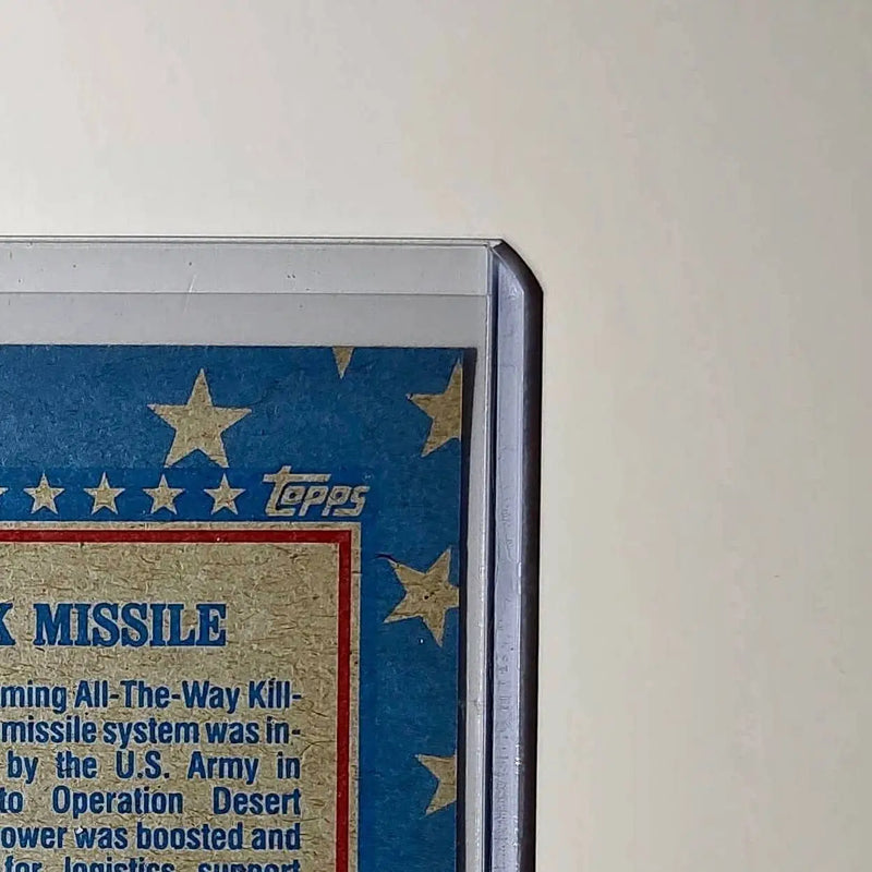 HAWK Missile 1991 Topps Desert Storm #168 Card