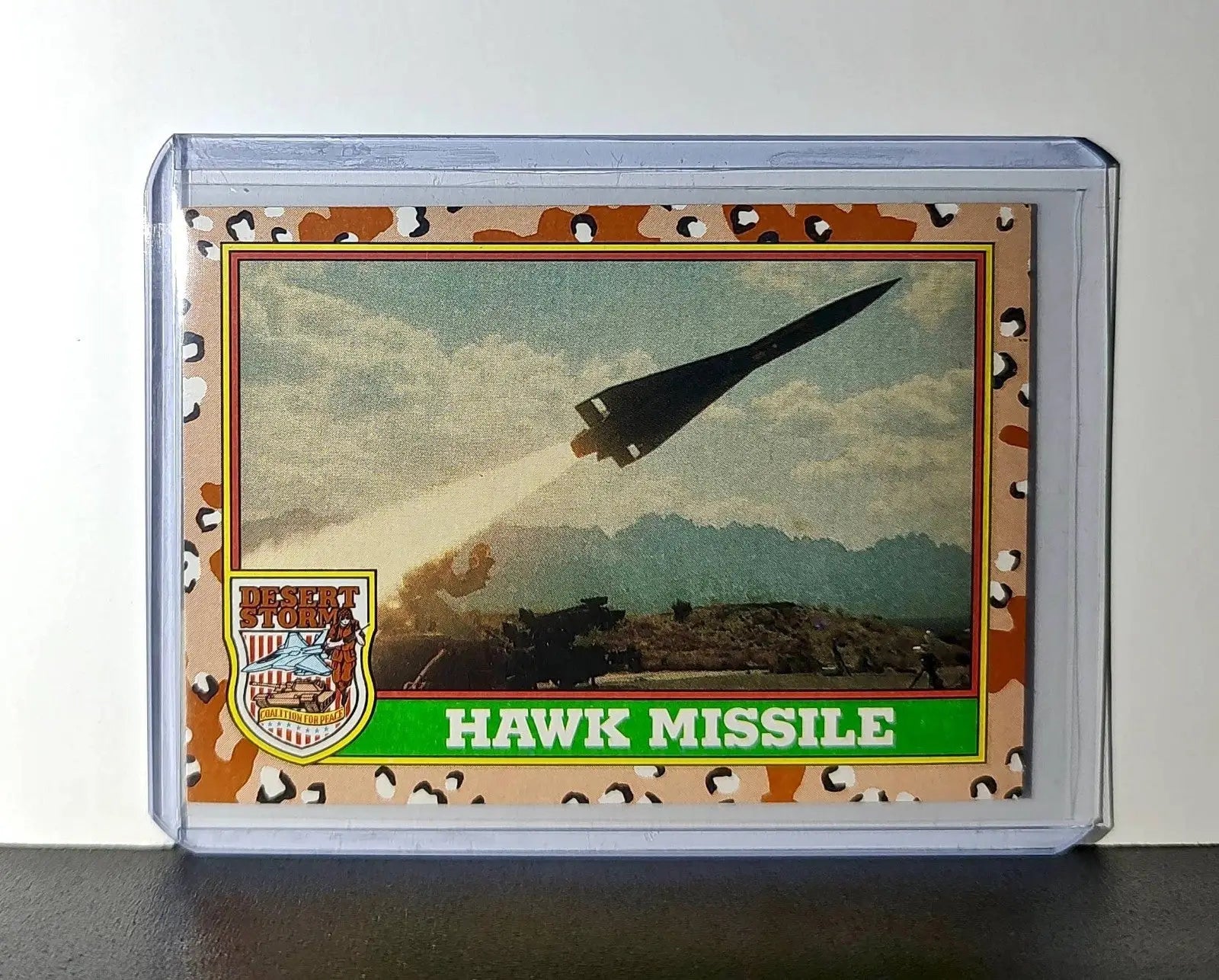 Hawk Missile 1991 Topps Desert Storm #52 Card
