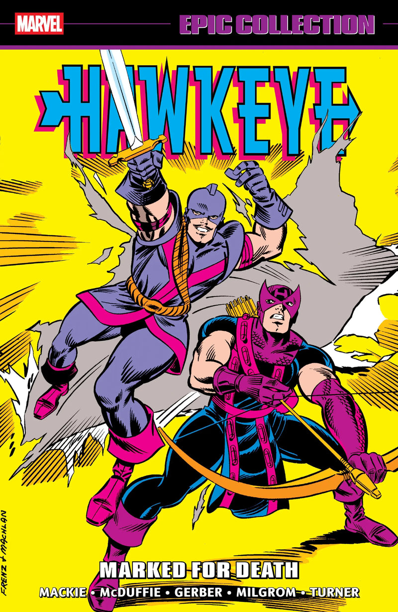 Hawkeye Epic Collection: Marked For Death - Comic Book