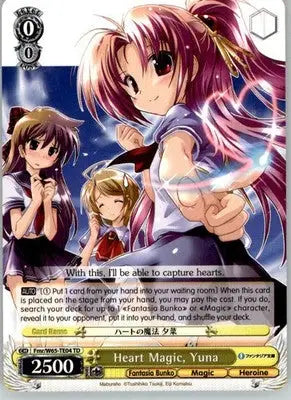 Heart Magic Yuna - Fujimi Fantasia Bunko - FMR/W65-TE04 TD - NM Weiss Schwarz - Other