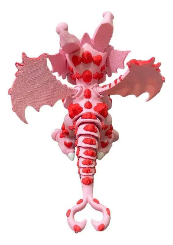 Heartbreaker Dragon – Fully Articulated 3D Printed Valentine Dragon