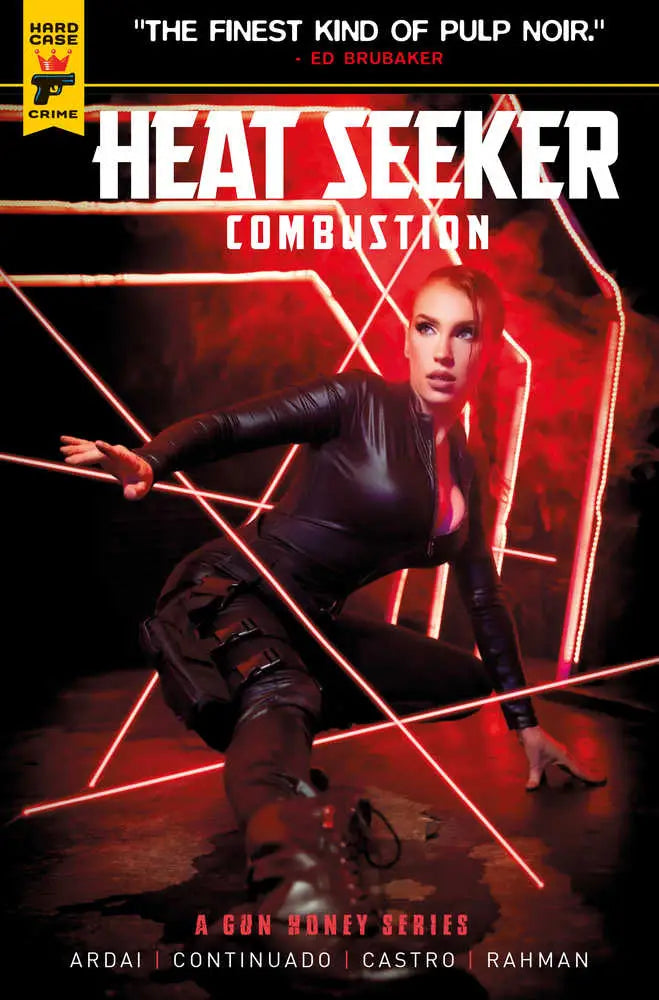 Comic book cover from Gun Honey universe Heat Seeker series Heat Seeker Combustion Gun Honey Series #3 Cover D
