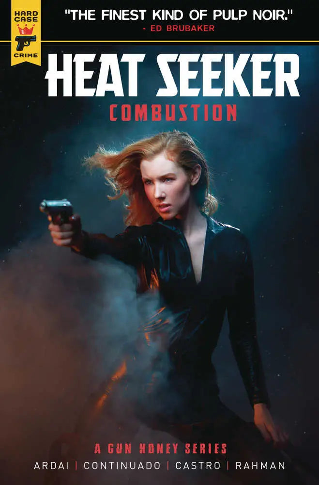 Comic book cover for Heat Seeker Combustion Gun Honey Series #3 featuring dynamic artwork