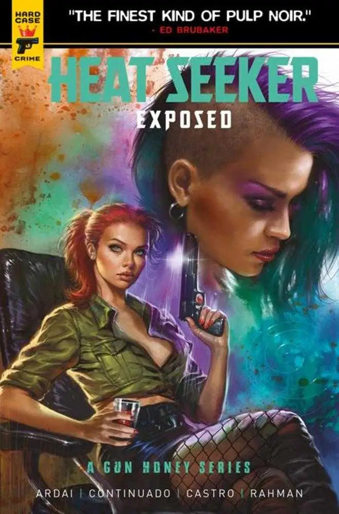 Comic book cover of Heat Seeker Exposed Gun Honey series Lucio Parillo variant