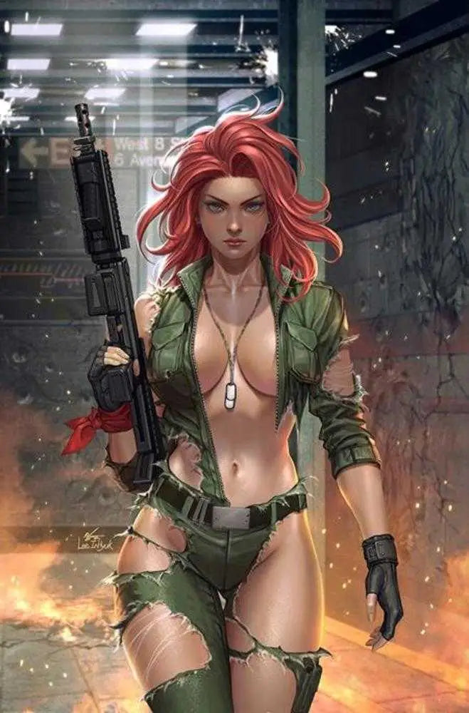Heat Seeker Exposed A Gun Honey Series #2 (Of 4) Cover J Inhyuk Lee Full Art Variant (Mature) - Comic Book