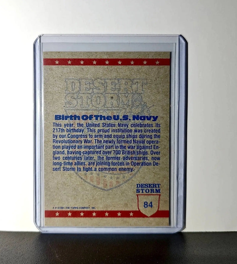 Heat Storm in the Gulf 1991 Topps Desert Storm #84 Card - Non-Sports Card Single