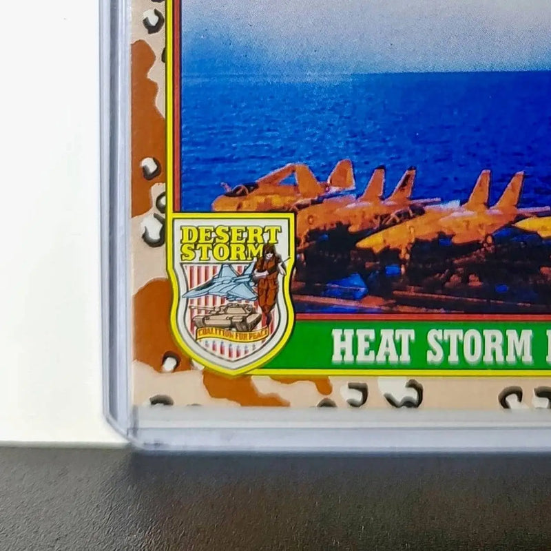 Heat Storm in the Gulf 1991 Topps Desert Storm #84 Card - Non-Sports Card Single