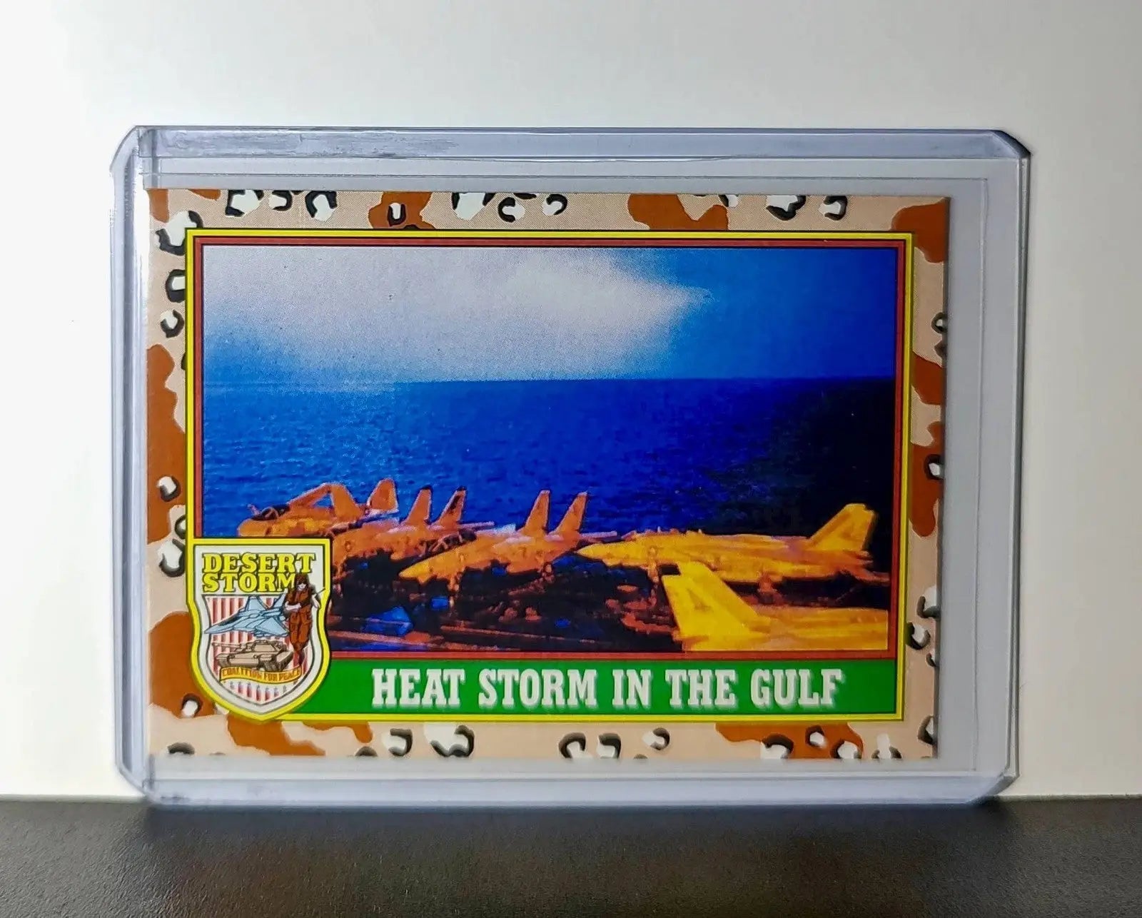 Heat Storm in the Gulf 1991 Topps Desert Storm #84 Card - Non-Sports Card Single