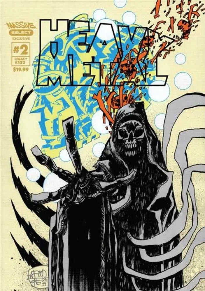 Heavy Metal Magazine #2 Cover D Jim Mahfood Massive Select Exclusive Variant (Mature) - Comic Book