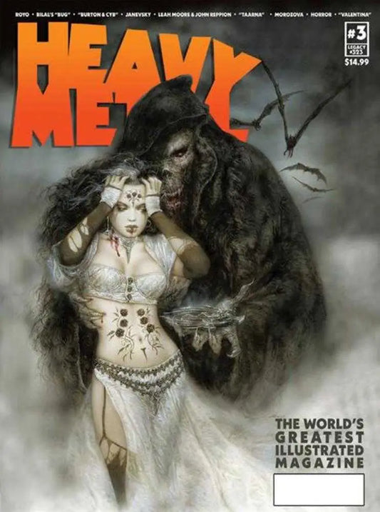 Heavy Metal Magazine #3 Cover A Luis Royo (Mature) - Comic Book