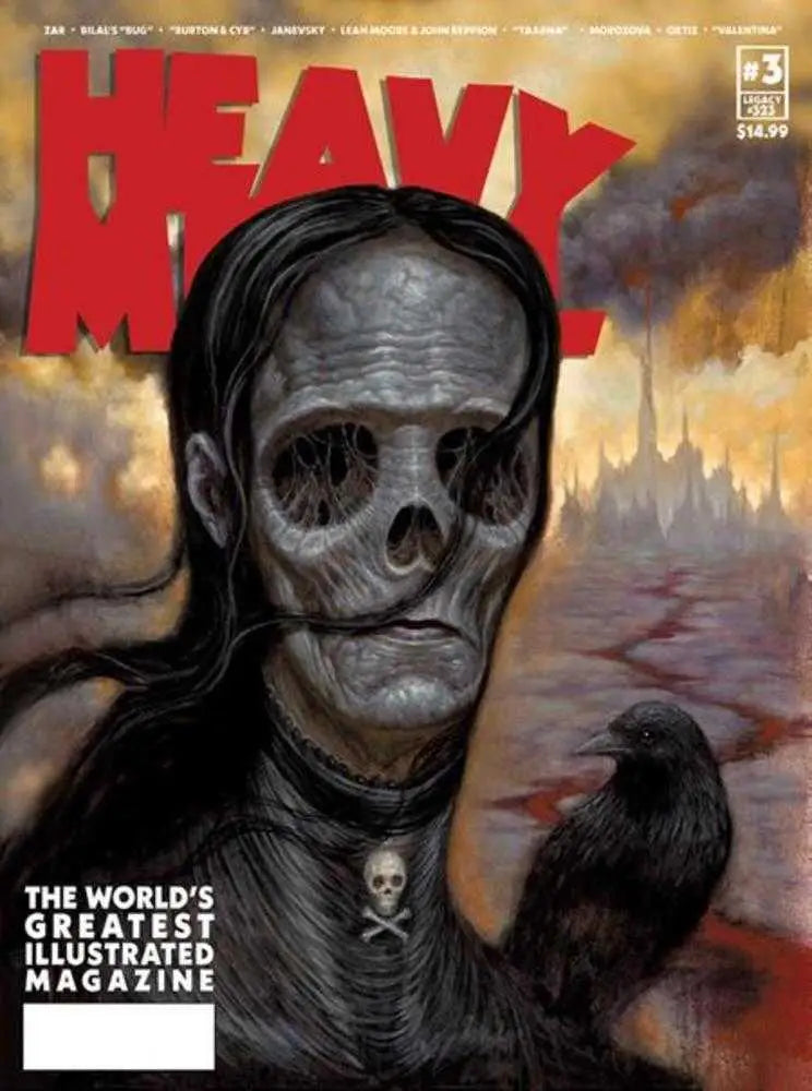 Heavy Metal Magazine #3 Cover B Chet Zar Variant (Mature) - Comic Book