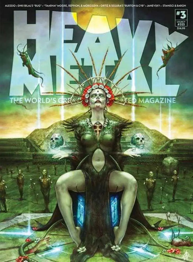 Heavy Metal Magazine #3 Cover C Augustin Allessio Variant (Mature) - Comic Book