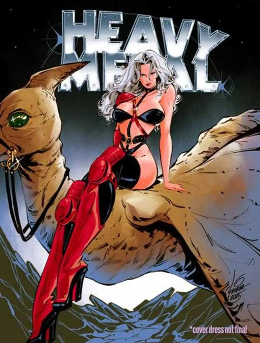 Heavy Metal Magazine #3 Cover D Sveta Shubina Massive Select Exclusive Variant (Mature) Limited To 2000 Copies