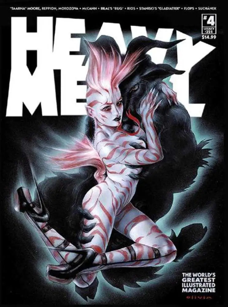 Heavy Metal Magazine #4 Cover A Olivia De Berardinis (Mature) - Back Issues