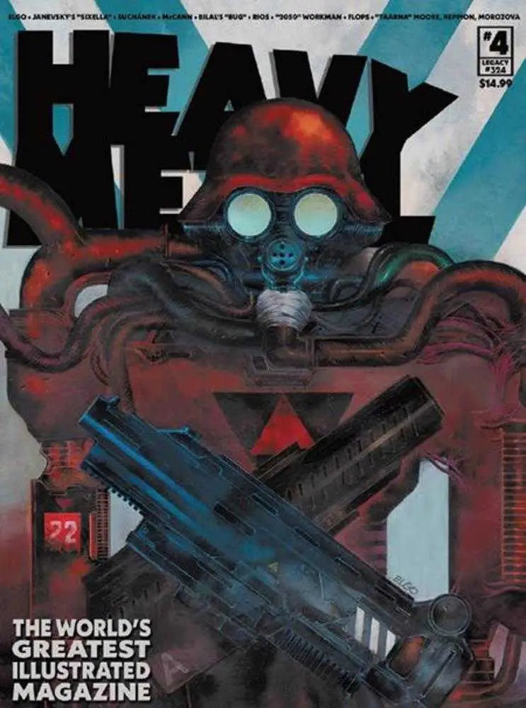 Heavy Metal Magazine #4 Cover B Elgo Variant (Mature) - Back Issues