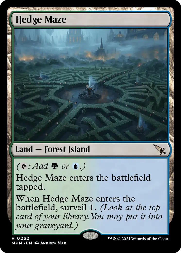 Hedge Maze [Murders at Karlov Manor] - TCG Card Single