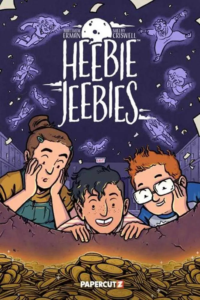 Heebie Jeebies comic book cover displayed on Heebie Jeebies TPB product page