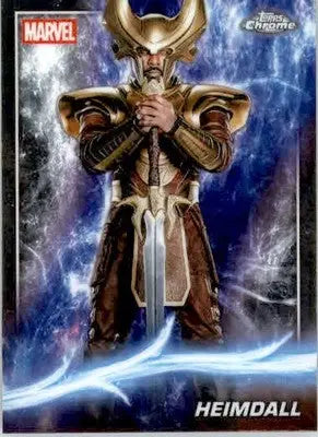 Heimdall - 2025 Topps Chrome Marvel Studios - #12 - Non_sport - Non-Sports Card Single