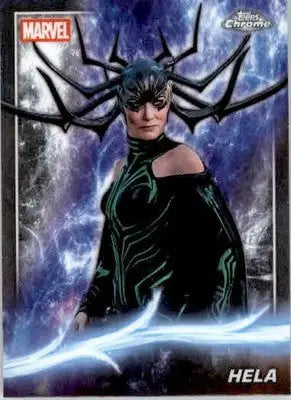 Hela - 2025 Topps Chrome Marvel Studios - #76 - Non_sport - Non-Sports Card Single