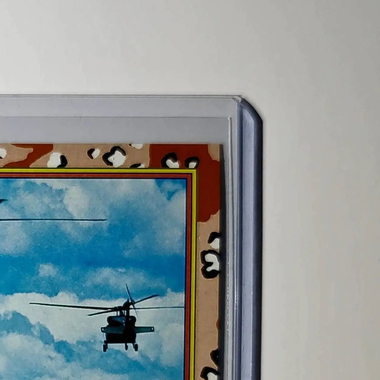 Helicopter Formation 1991 Topps Desert Storm #15 Card - Non-Sports Card Single