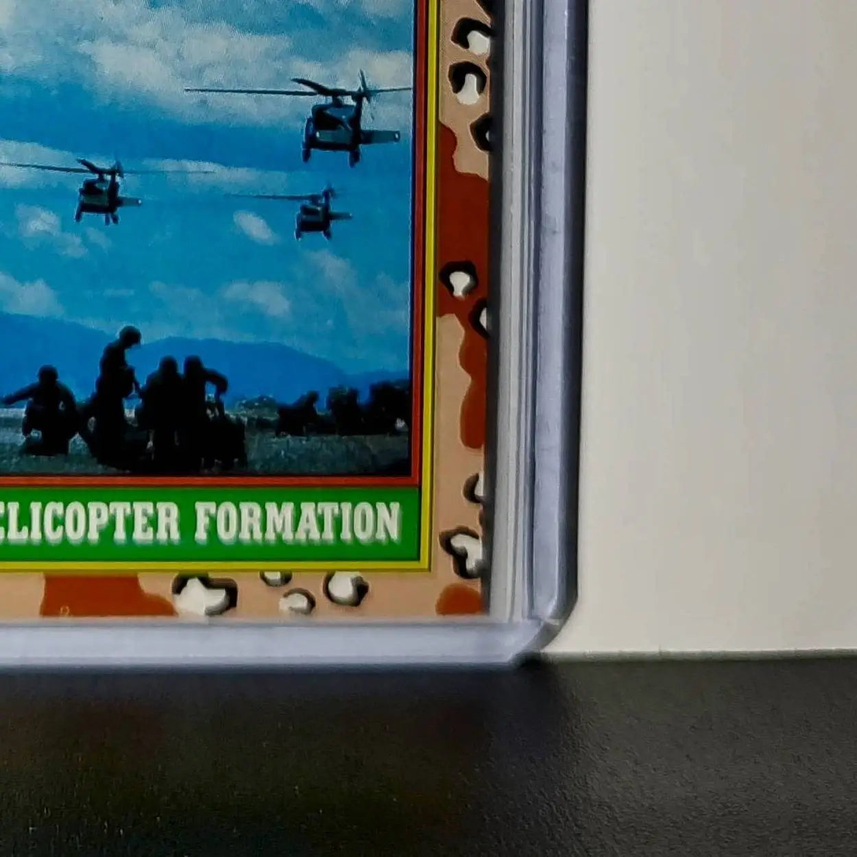 Helicopter Formation 1991 Topps Desert Storm #15 Card - Non-Sports Card Single