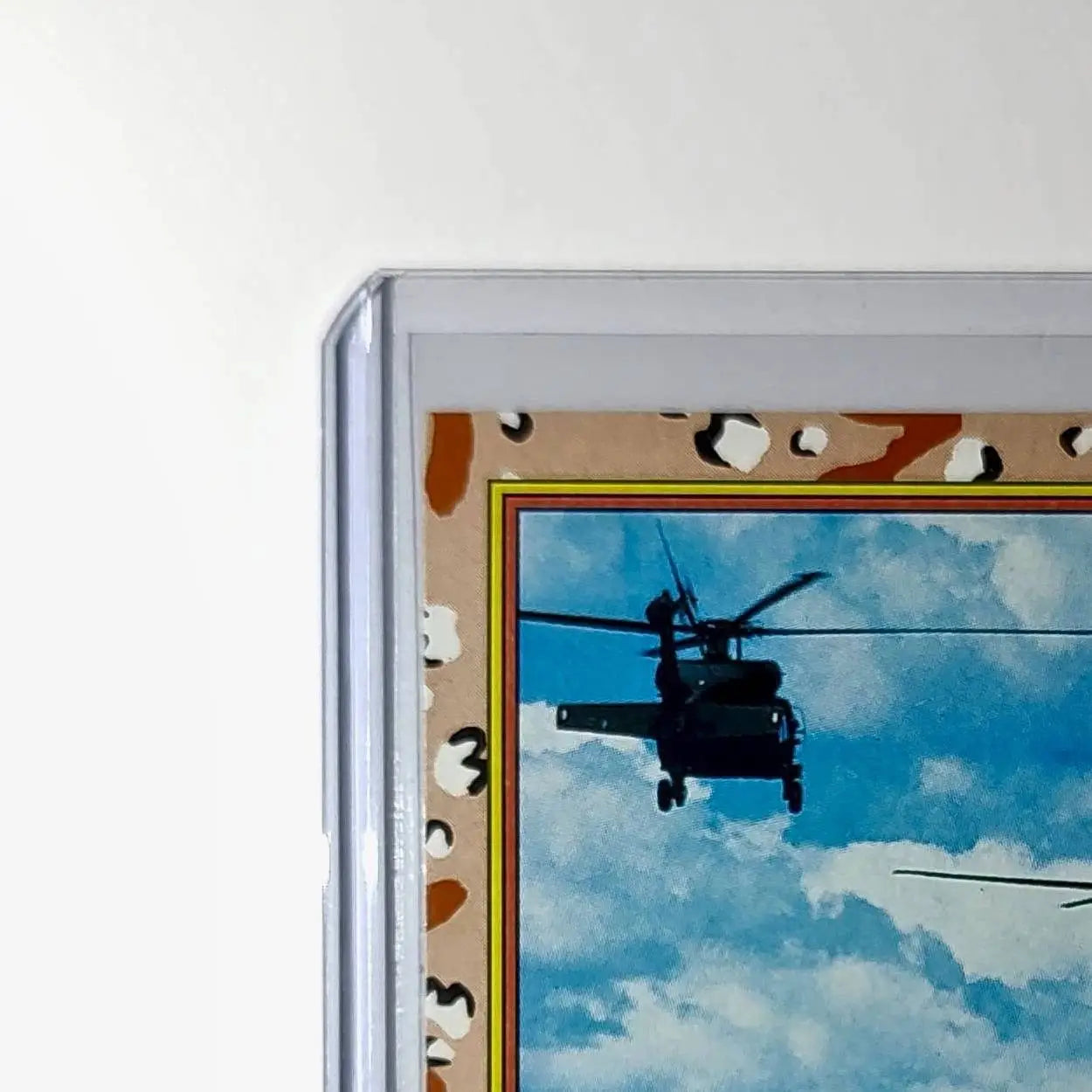 Helicopter Formation 1991 Topps Desert Storm #15 Card - Non-Sports Card Single