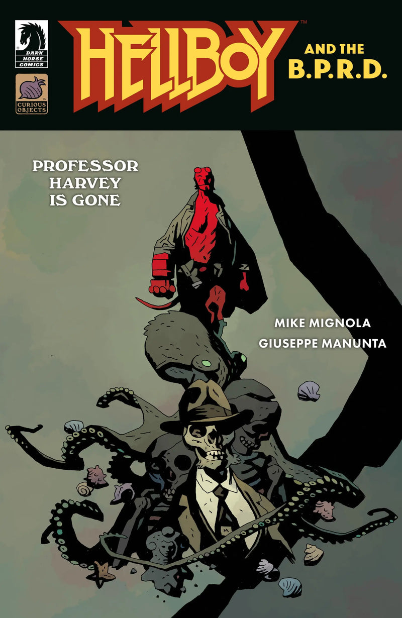 Hellboy And The B.P.R.D.: Professor Harvey Is Gone One-Shot (Cover B) (Mike Mignola) - Comic Book