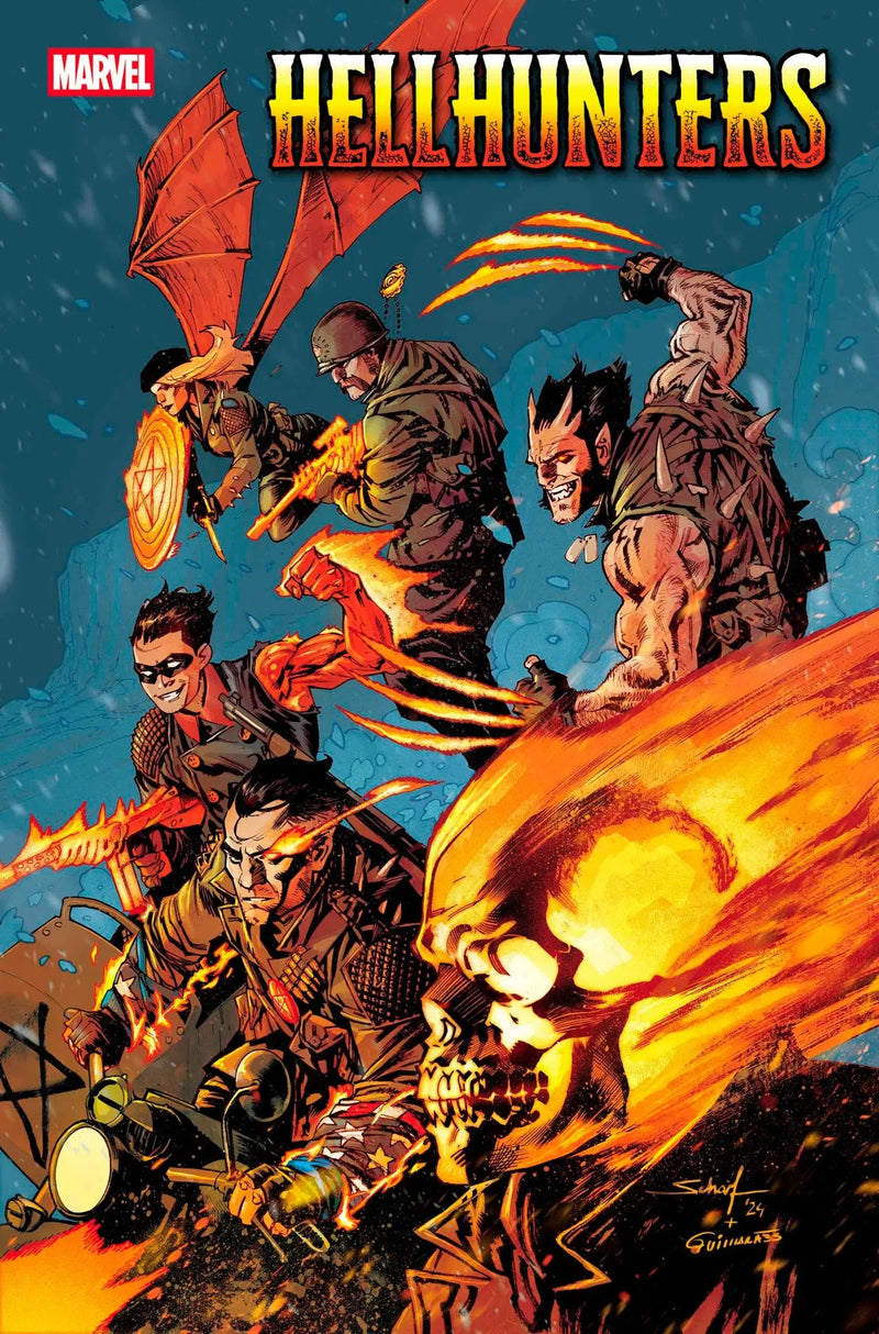 Hellhunters Comic Book Cover showcasing final battle against undead legions in Hellhunters #5