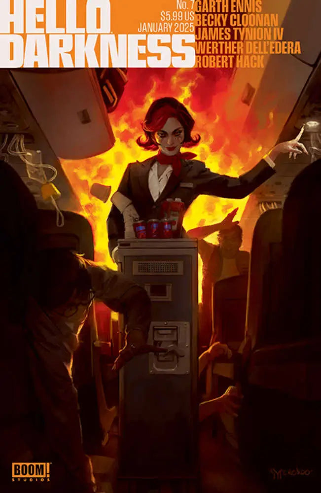 Comic book cover for Hello Darkness #7 Cover A Mercado Mature designed with bold artwork