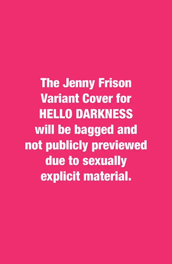 Hello Darkness #7 Cover B Frison (Mature) - Comic Book