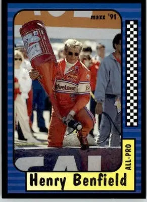 Henry Benfield - 1991 Maxx - #218 - RC Racing - Racing Card Single