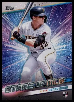 Henry Davis 2024 Topps Stars of MLB #SMLB-27 Pittsburgh Pirates - Baseball Card Single