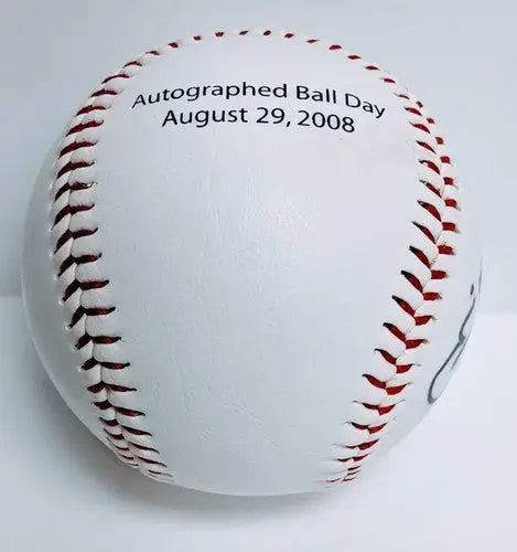 Original gloss Henry Reyes autographed baseball signed by Simply Sandoval Minnesota Twins