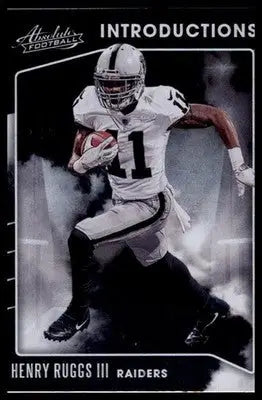 Henry Ruggs III 2020 Panini Absolute Introductions #I-HR Las Vegas Raiders